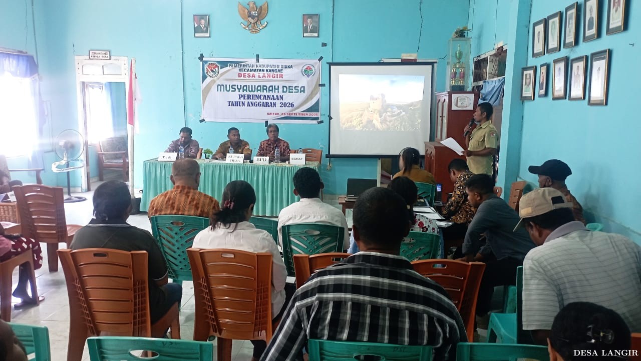 MUSYAWARAH DESA PERENCANAAN TAHUN ANGGARAN 2026