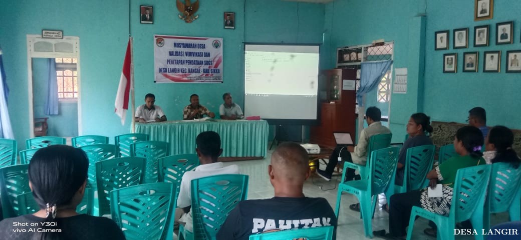 PENETAPAN SDGS DESA LANGIR TAHUN 2022