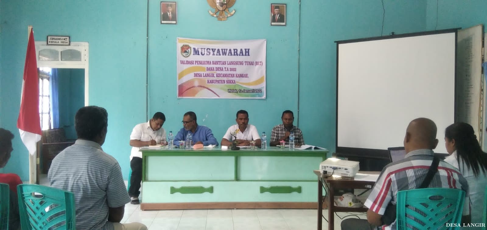 VALIDASSI BLT DESA LANGIR 2022