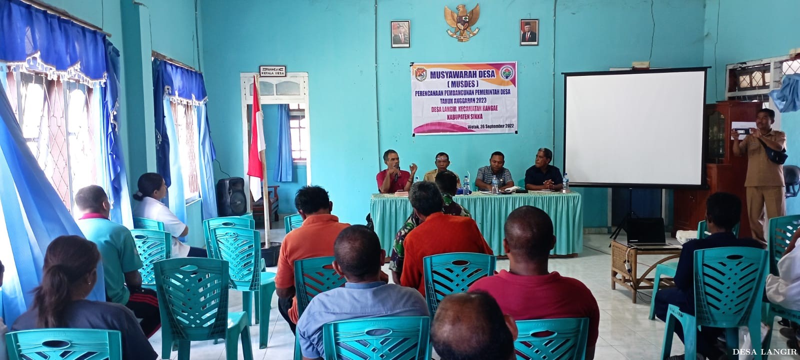 MUSYAWARAH DESA PERENCANAAN TAHUN ANGGARAN 2023 DESA LANGIR