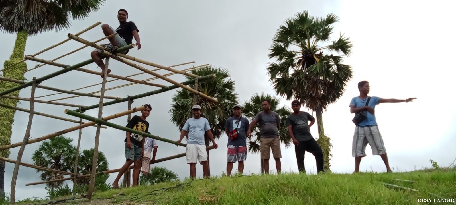 PERSIAPAN WISATA KOLIDOGON DESA LANGIR