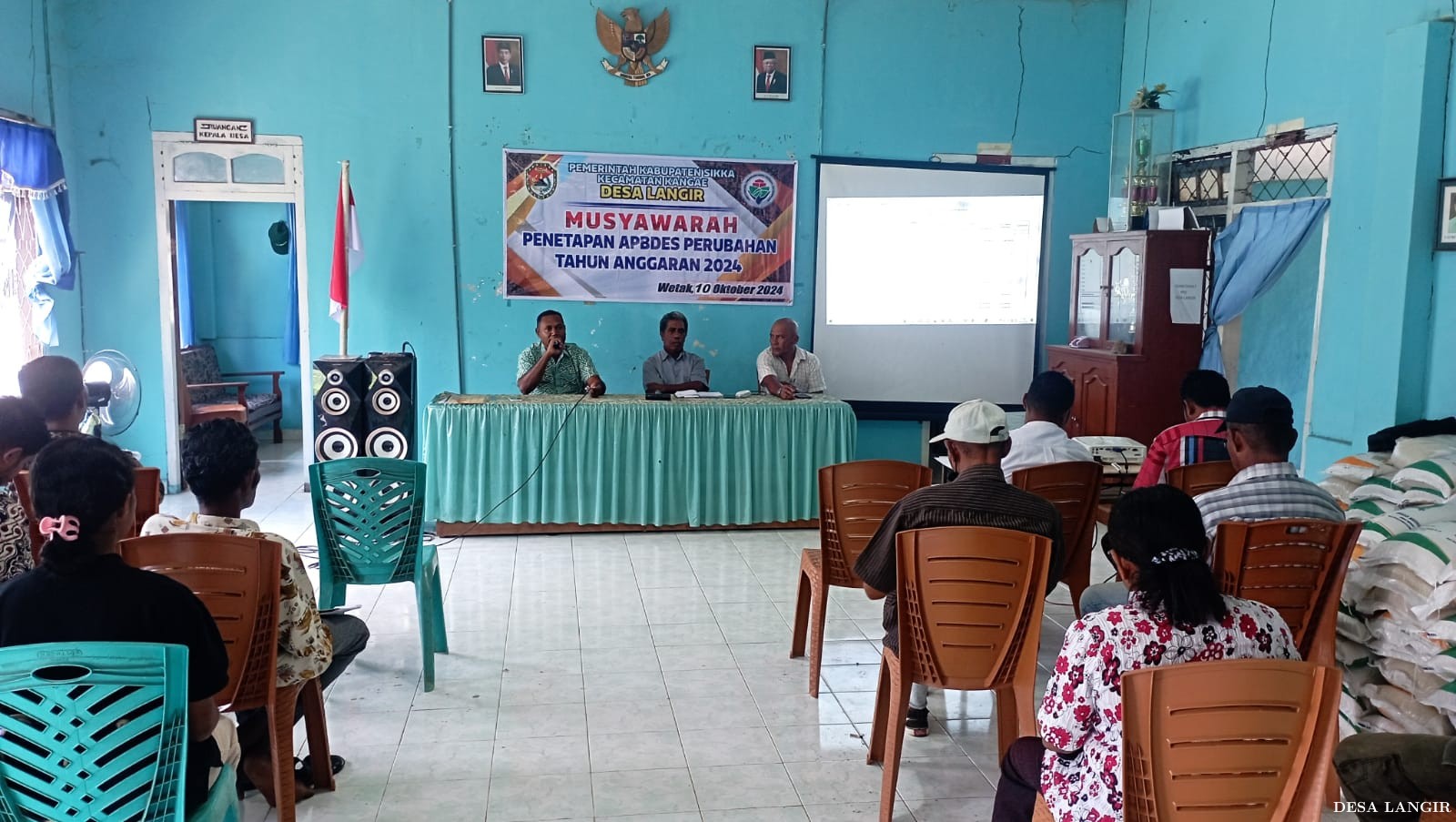 MUSDES PENETAPAN APBDES PERUBAHAN TAHUN ANGGARAN 2024