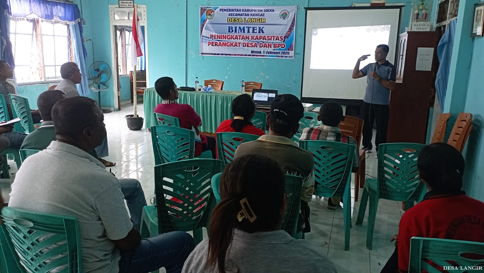 BIMTEK PERANGKAT DESA DAN BPD DESA LANGIR TAHUN 2025