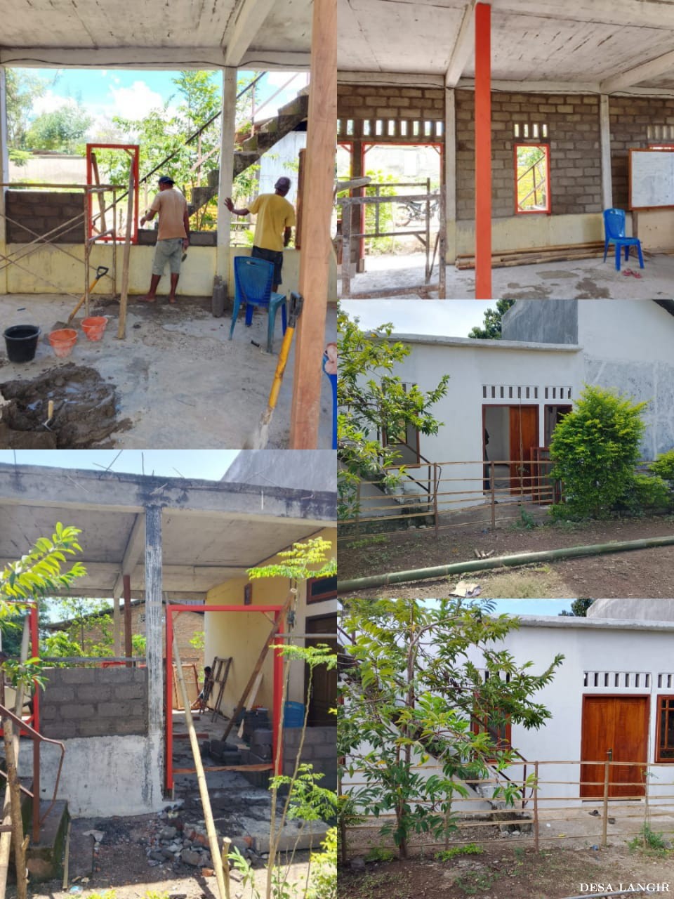 REHAB RUMAH GAPOKTAN WAWUA DESA LANGIR TAHUN 2025