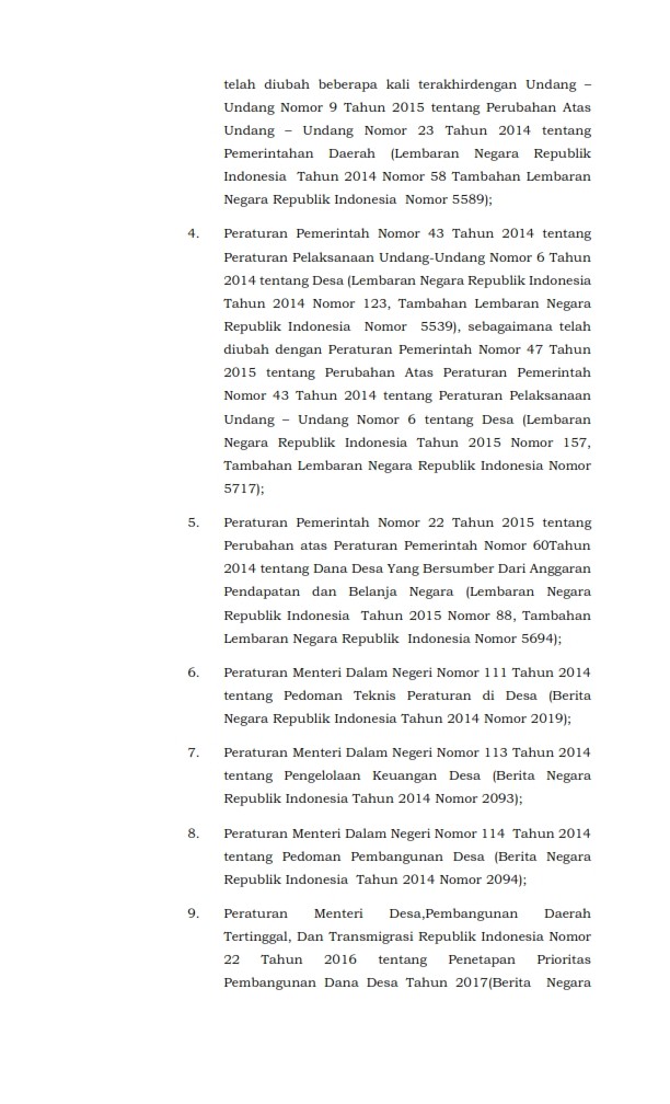 PERDES 3 TAHUN 2017